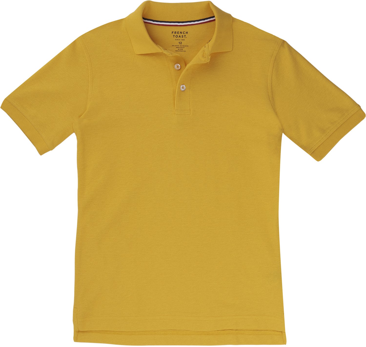 French Toast Boys\u0027 Short Sleeve Pique Polo Shirt